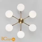 Люстра Eurosvet Frost 70154/6 латунь a057067 - Фото 3