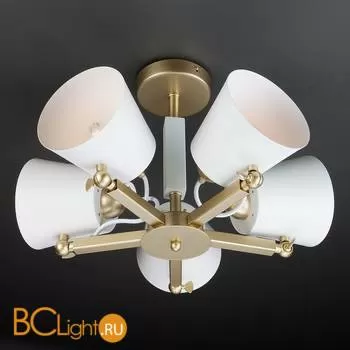 Потолочная люстра Eurosvet Frozen 70083/5 золото - Фото 9