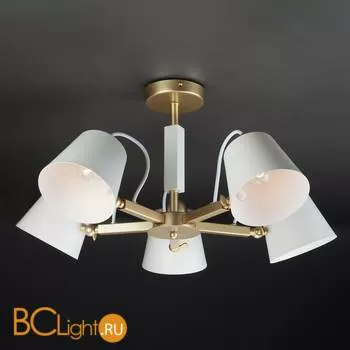 Потолочная люстра Eurosvet Frozen 70083/5 золото - Фото 2