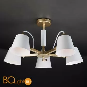 Потолочная люстра Eurosvet Frozen 70083/5 золото - Фото 4