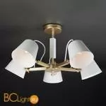 Потолочная люстра Eurosvet Frozen 70083/5 золото - Фото 2