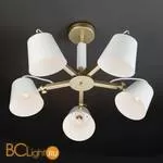 Потолочная люстра Eurosvet Frozen 70083/5 золото - Фото 0