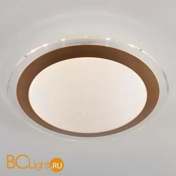 Потолочный светильник Eurosvet Fusion 40002/1 LED матовое золото 28W