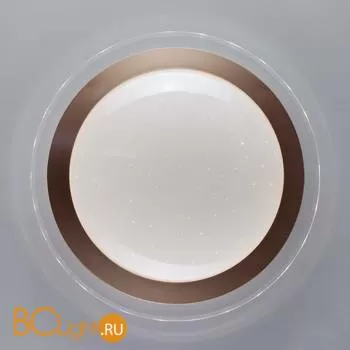 Потолочный светильник Eurosvet Fusion 40002/1 LED матовое золото 28W - Фото 3