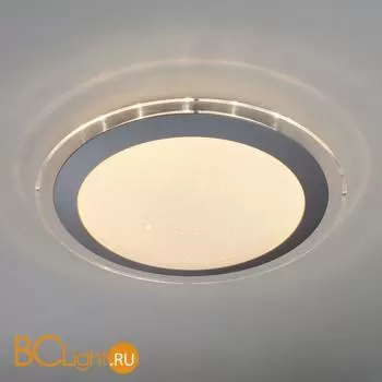 Потолочный светильник Eurosvet Fusion 40002/1 LED матовое серебро 28W - Фото 0