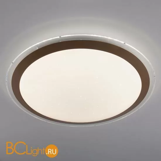 Потолочный светильник Eurosvet Fusion 40004/1 LED матовое золото 54W