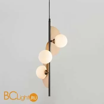 Подвесной светильник Eurosvet Futura 50143/3 золото/черный