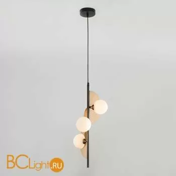 Подвесной светильник Eurosvet Futura 50143/3 золото/черный - Фото 0