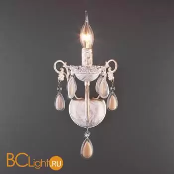 Настенный светильник Eurosvet Galatea 10009/1 золото с белым 00000073168 - Фото 1