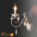 Настенный светильник Eurosvet Galatea 10009/1 золото с белым 00000073168 - Фото 0