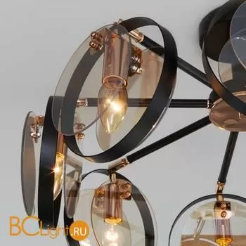 Люстра Eurosvet Gallo 70121/8 черный - Фото 0