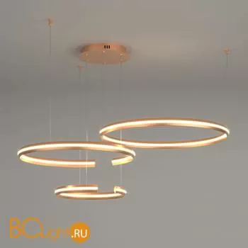 Подвесной светильник Eurosvet Gap 90180/3 золото 160W