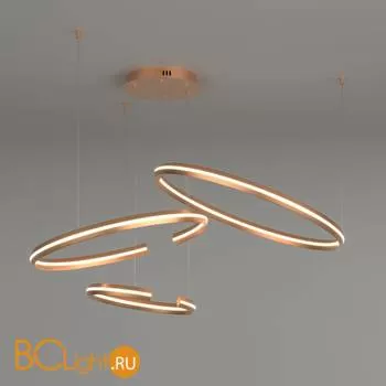 Подвесной светильник Eurosvet Gap 90180/3 золото 160W - Фото 3