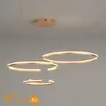 Подвесной светильник Eurosvet Gap 90180/3 золото 160W