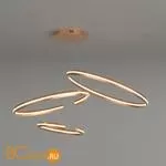 Подвесной светильник Eurosvet Gap 90180/3 золото 160W - Фото 3