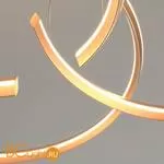 Подвесной светильник Eurosvet Gap 90180/3 золото 160W - Фото 1