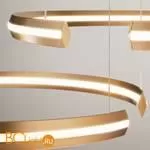 Подвесной светильник Eurosvet Gap 90280/3 золото - Фото 2