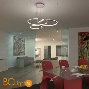 Подвесной светильник Eurosvet Gap 90280/3 сатин-никель - Фото 0