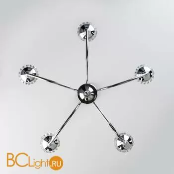 Люстра Eurosvet Garda 60096/5 хром - Фото 0