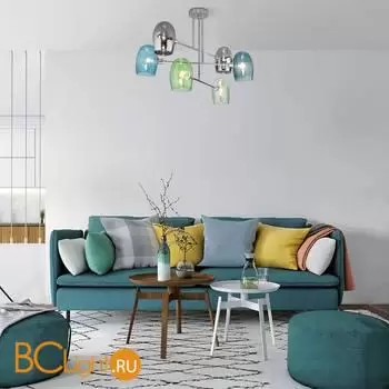 Подвесной светильник Eurosvet Gardie 70141/6 хром a058413 - Фото 1