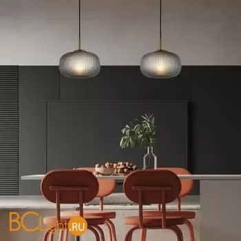 Подвесной светильник Eurosvet Gem new 50262/1 серый a064964 - Фото 2