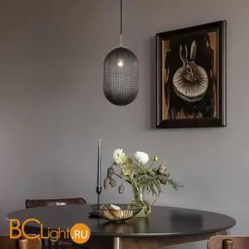 Подвесной светильник Eurosvet Gem new 50261/1 темно-серый a064951 - Фото 3