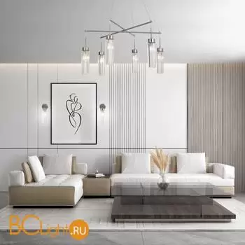 Настенный светильник Eurosvet Gilian new 60163/1 никель a065759 - Фото 3