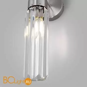 Настенный светильник Eurosvet Gilian new 60163/1 никель a065759 - Фото 0