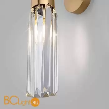 Настенный светильник Eurosvet Gilian new 60163/1 латунь a065760 - Фото 2