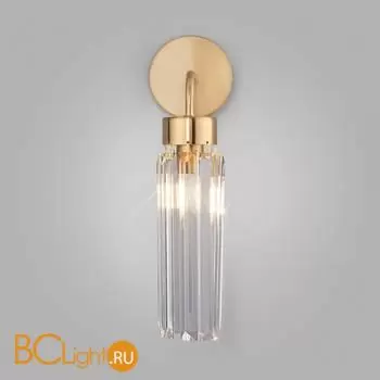 Настенный светильник Eurosvet Gilian new 60163/1 латунь a065760 - Фото 0