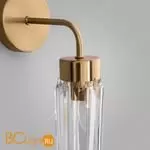 Настенный светильник Eurosvet Gilian new 60163/1 латунь a065760 - Фото 1