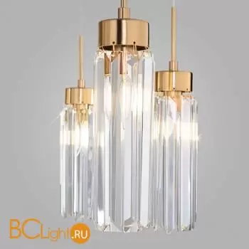 Подвесной светильник Eurosvet Gilian new 60163/6 латунь a065757 - Фото 0