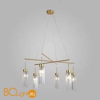 Подвесной светильник Eurosvet Gilian new 60163/6 латунь a065757
