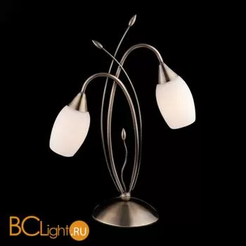 Настольная лампа Eurosvet Ginevra 22080/2T античная бронза