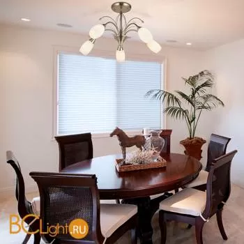 Потолочная люстра Eurosvet Ginevra 30280/5 античная бронза - Фото 1