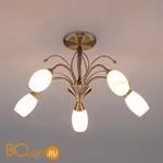 Потолочная люстра Eurosvet Ginevra 30280/5 античная бронза - Фото 0