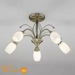 Потолочная люстра Eurosvet Ginevra 30280/5 античная бронза