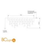 Гирлянда Eurosvet 100-101 белый 3*6м IP65 a044046 - Фото 5