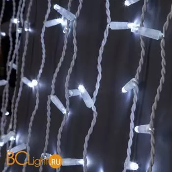 Гирлянда Eurosvet 200-101 белый с эффектом мерцания 2*3 м IP65 a044058 - Фото 1