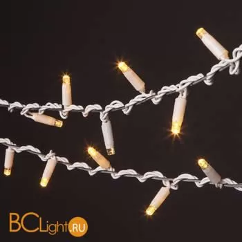 Гирлянда Eurosvet 400-101 теплый белый с эффектом мерцания 10м IP65 a044073 - Фото 2