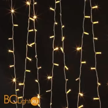 Гирлянда Eurosvet 400-101 теплый белый с эффектом мерцания 10м IP65 a044073 - Фото 1