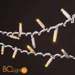 Гирлянда Eurosvet 400-101 теплый белый с эффектом мерцания 10м IP65 a044073 - Фото 2