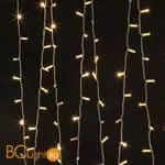 Гирлянда Eurosvet 400-102 теплый белый с эффектом мерцания 20м IP65 a044078 - Фото 0