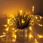 Гирлянда Eurosvet 400-102 теплый белый с эффектом мерцания 20м IP65 a044078 - Фото 4