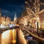 Гирлянда Eurosvet 400-102 теплый белый с эффектом мерцания 20м IP65 a044078