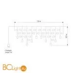 Гирлянда Eurosvet 100-001 мульти 1,8*0,5 м IP20 a044085 - Фото 3