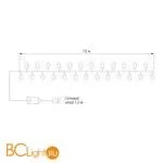 Гирлянда Eurosvet 400-002 мульти 10 м IP20 a044097 - Фото 7