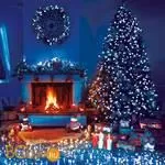 Гирлянда Eurosvet 400-001 голубой 5 м IP20 a044249 - Фото 0