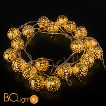 Гирлянда Eurosvet 400-003 золото / теплый белый с эффектом мерцания 2,8 м IP20 a049835 - Фото 1