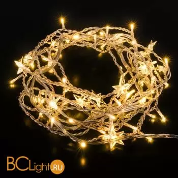 Гирлянда Eurosvet 100-002 теплый белый 1,8*0,5 м IP20 a049842 - Фото 0